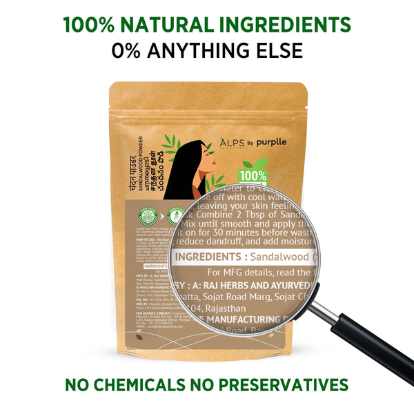 Alps Goodness Powder - Sandalwood - Alps Goodness