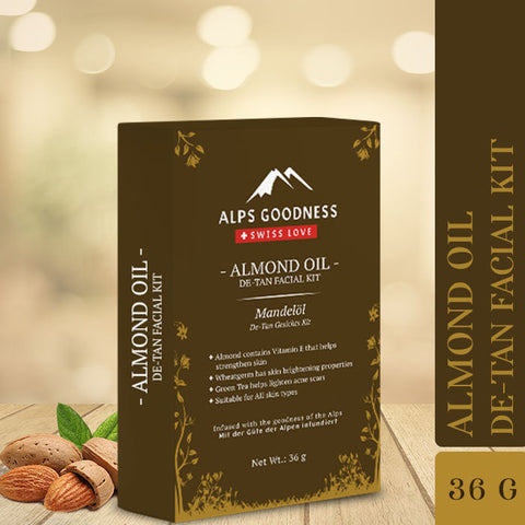 Oil De-Tan Facial Kit - Almond (36 gm)