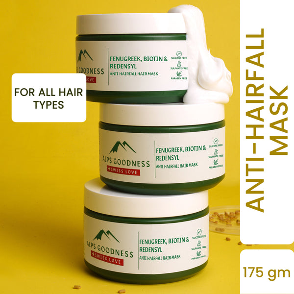 Alps Goodness Fenugreek, Biotin & Redensyl Anti Hair Fall Hair Mask (175 g)