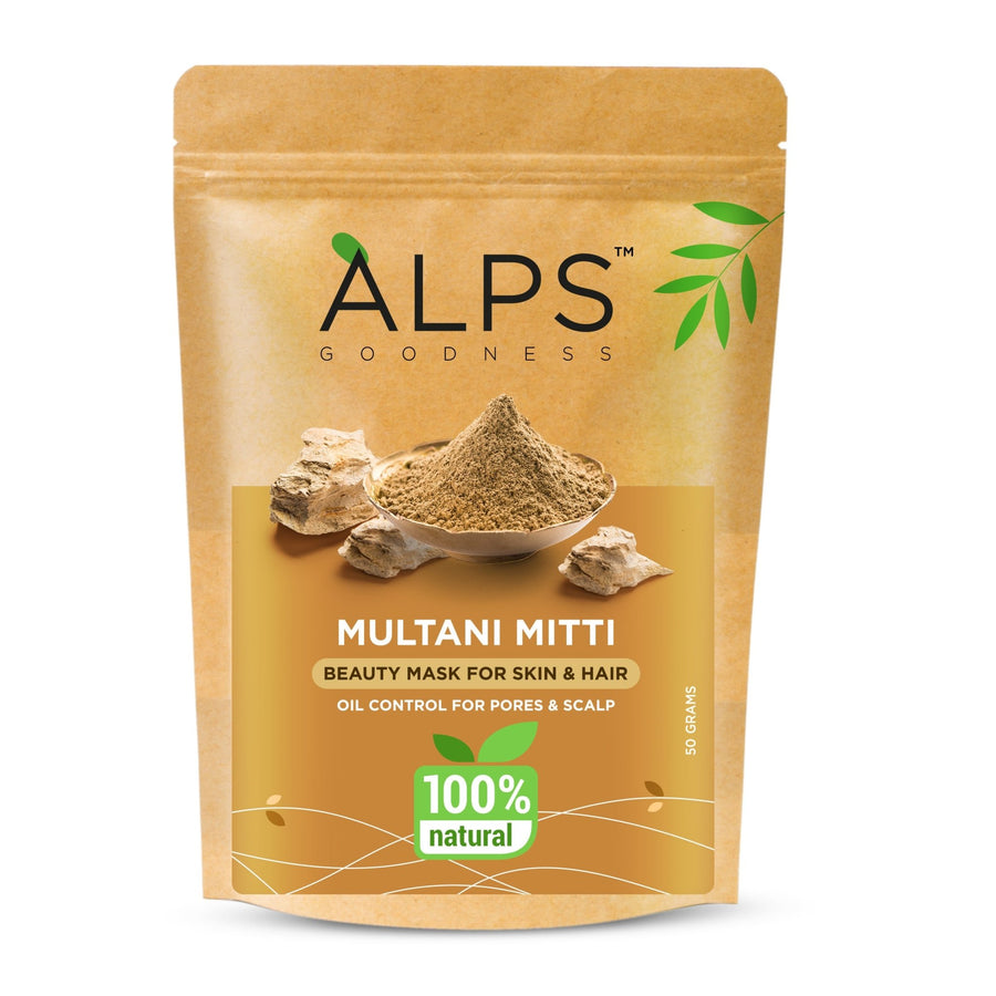 Alps Goodness Powder - Multani Mitti - Alps Goodness
