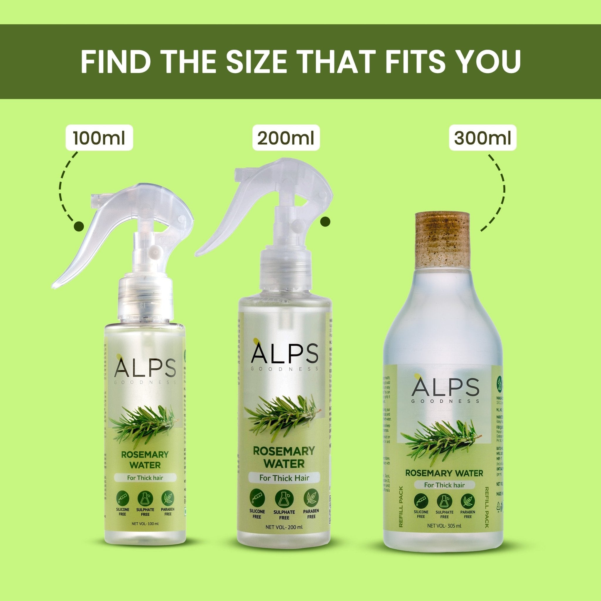 Alps Goodness Rosemary Water - Alps Goodness