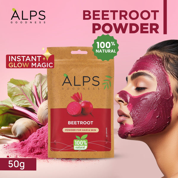 Alps Goodness Beetroot Powder Beauty Mask - Alps Goodness