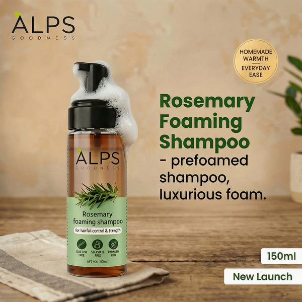 Alps Goodness Rosemary Foaming Shampoo