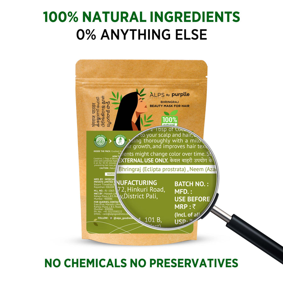 Alps Goodness Powder - Bhringraj - Alps Goodness