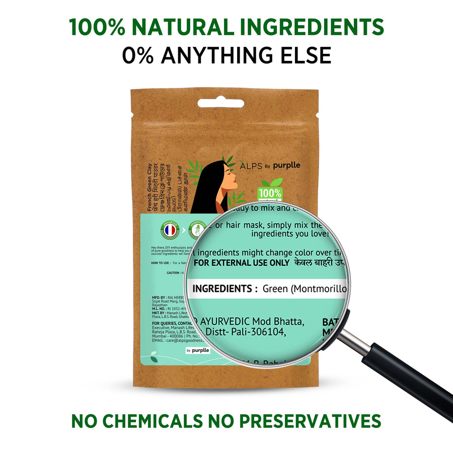 Alps Goodness French Green Clay Powder