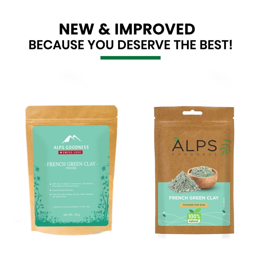 Alps Goodness French Green Clay Powder - Alps Goodness