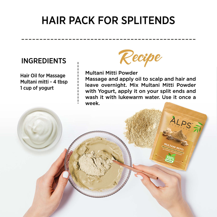 Alps Goodness Powder - Multani Mitti - Alps Goodness