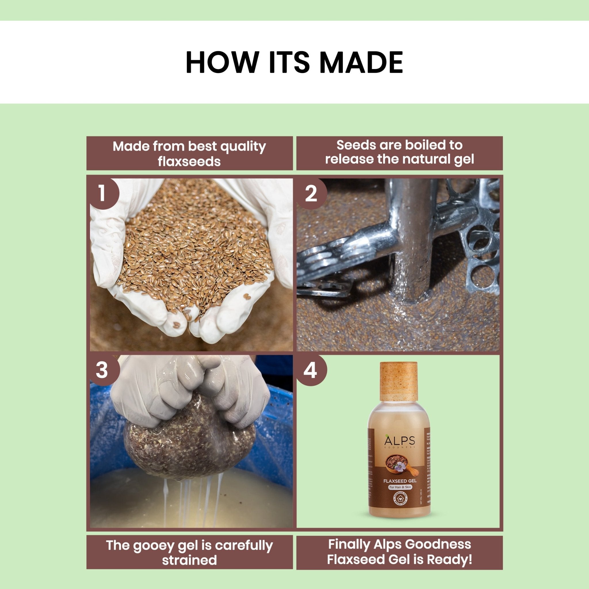 Alps Goodness Flaxseed Gel - Alps Goodness