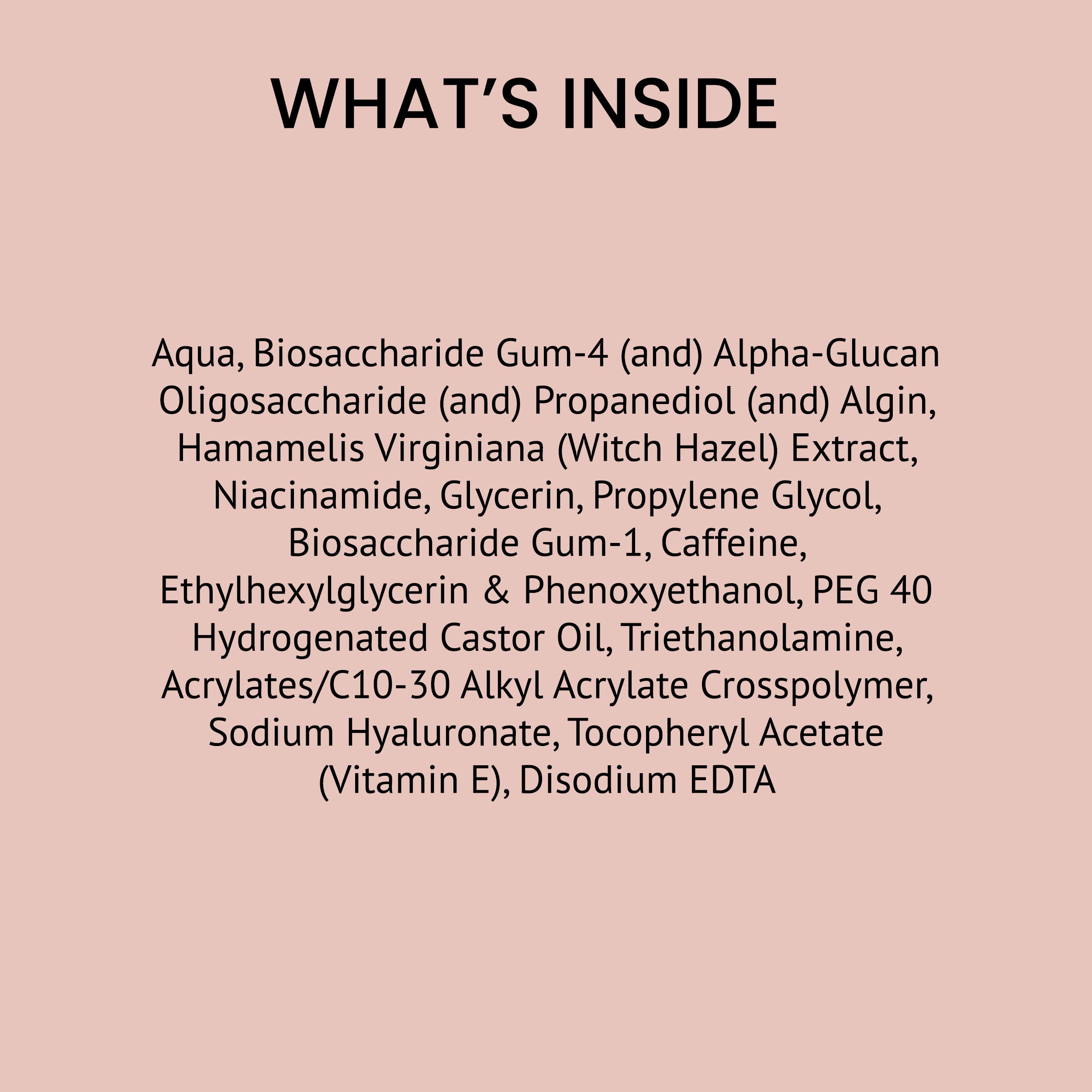 Alps Goodness Caffeine, Hyaluronic acid & Vitamin E Under Eye Gel for