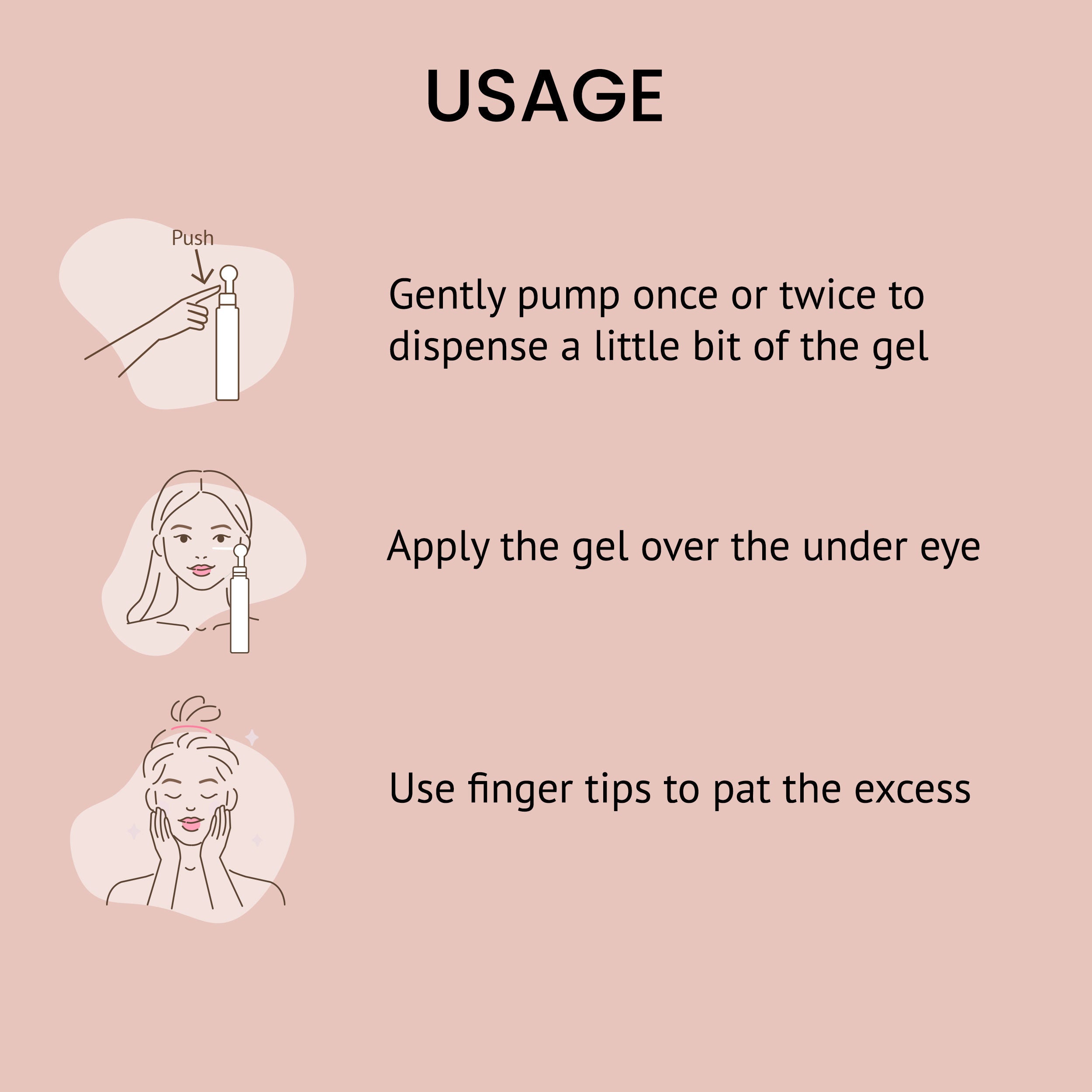 Alps Goodness Caffeine, Hyaluronic acid & Vitamin E Under Eye Gel for