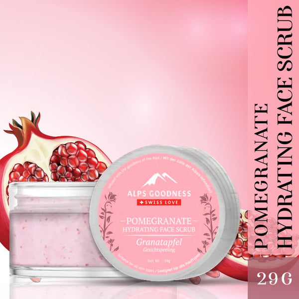  Hydrating Face Scrub - Pomegranate (29 gm)