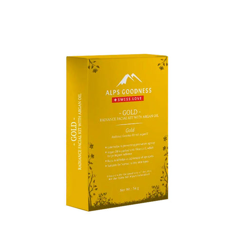 Gold Radiance Facial Kit with Argan Oil (34 gm)