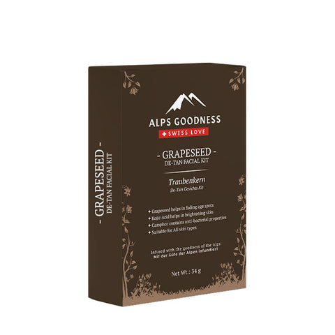 Grapeseed De-Tan Facial Kit (34 g)