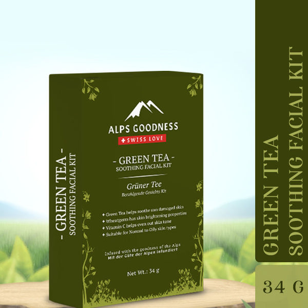 Soothing Facial Kit - Green Tea (34 gm)