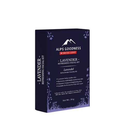 Lavender Refreshing Facial Kit (34 g)