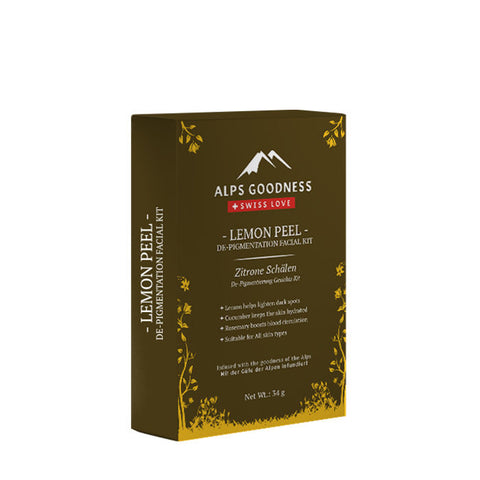 Peel DE-Pigmentation Facial Kit - Lemon (34 gm)