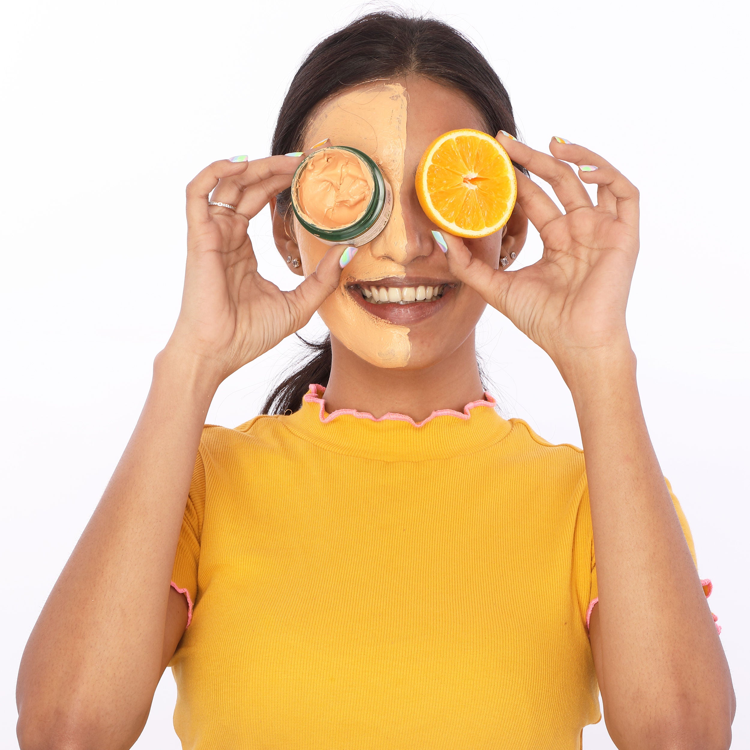 Alps Goodness Vitamin C Glow White Clay Mask with Papaya & AHA for Nor