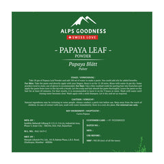 Powder - Papaya Leaf (50 g)