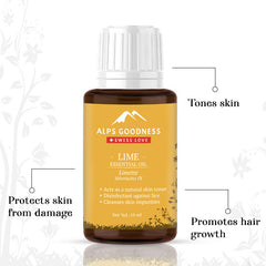 Pure Essential Oil - Lime (10 ml)