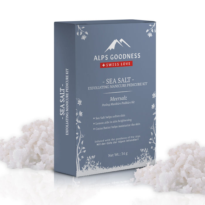 Alps Goodness Sea Salt Exfoliating Manicure Pedicure Kit (34 g)